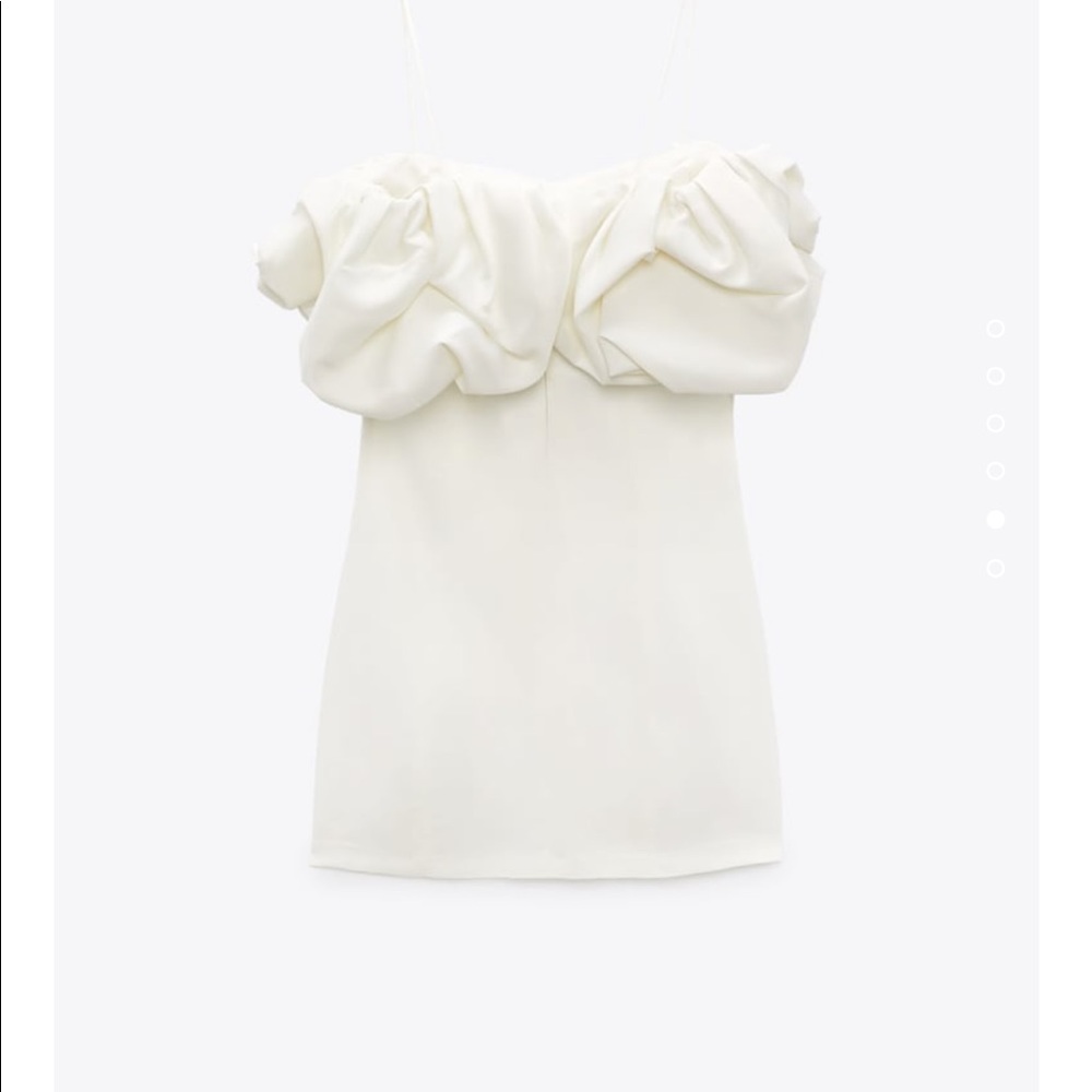 Zara Cream Ruffle Strap Dress - ✨ Bloggers Fav! - Picture 2 of 13